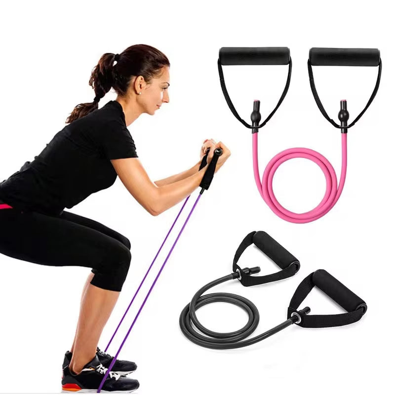 5-Level Resistance Bands for Hot Yoga & Home Workouts – Build Strength & Tone Muscle