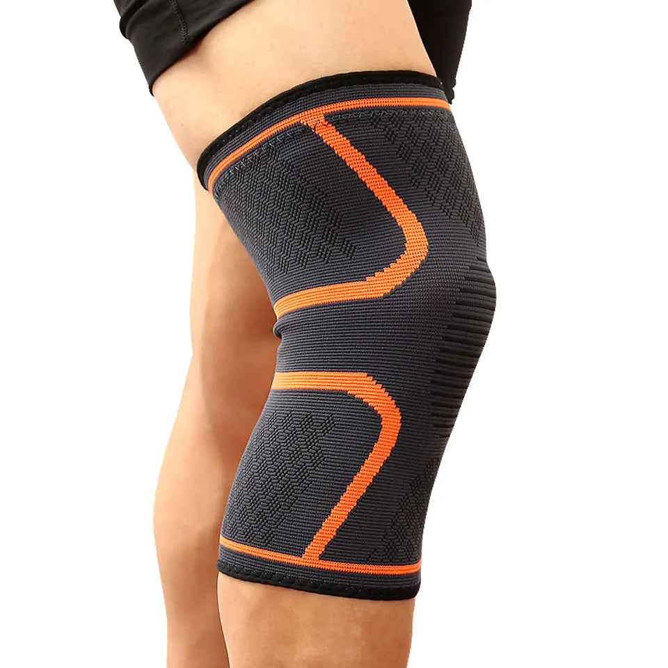 1PCS Compression Knee Sleeve – Elastic Support for Running, Cycling, Basketball & More