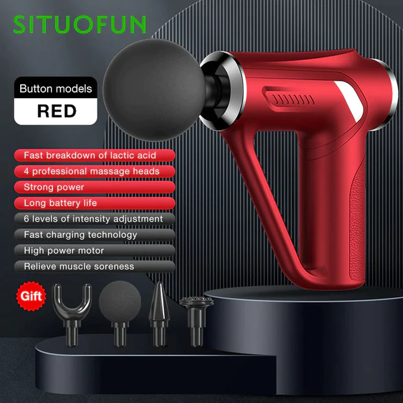 SITUOFUN 32-Level Massage Gun | Deep Tissue Muscle Relief for Neck, Back & Sport Recovery