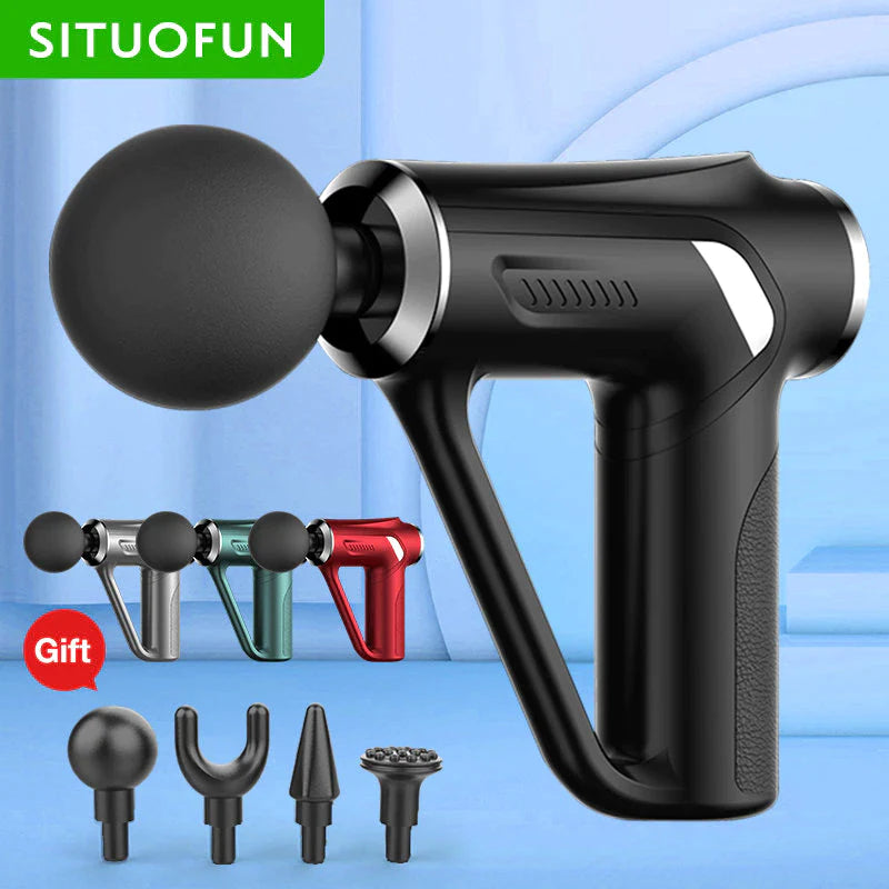 SITUOFUN 32-Level Massage Gun | Deep Tissue Muscle Relief for Neck, Back & Sport Recovery