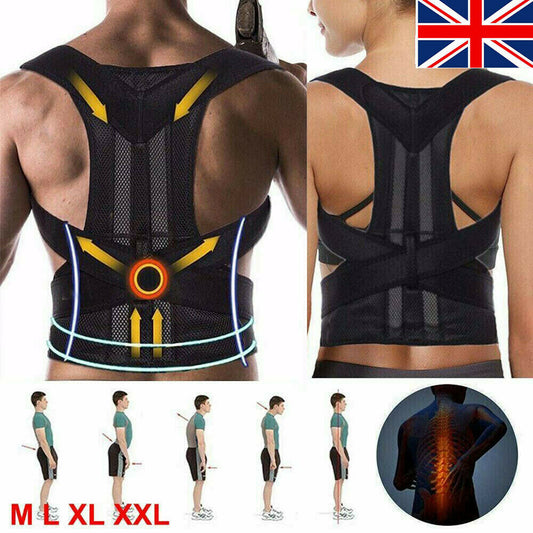 Adjustable Posture Corrector Brace | Back & Shoulder Support