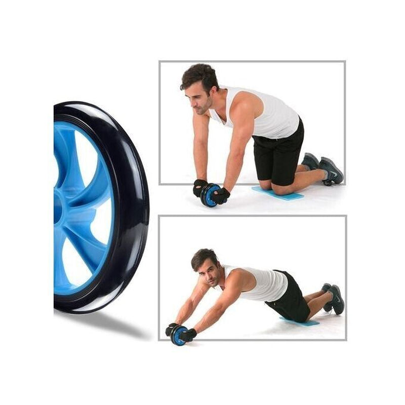 AB Wheel Roller - Core Strength & Abdominal Workout Equipment for Body Fitness