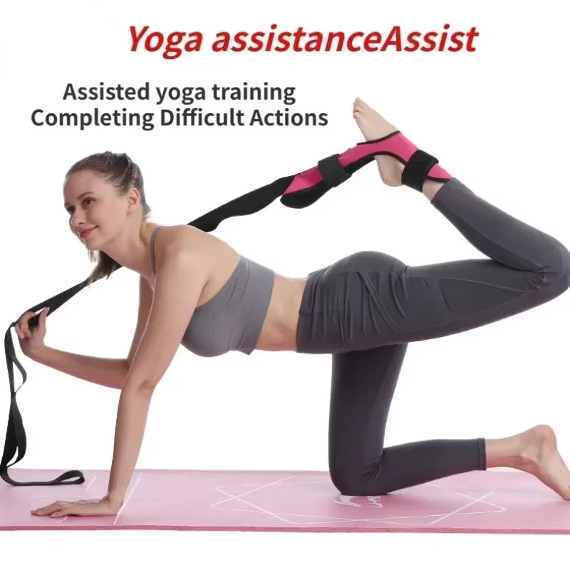 FlexPro Yoga Stretching Band: Boost Flexibility & Recovery with Ease