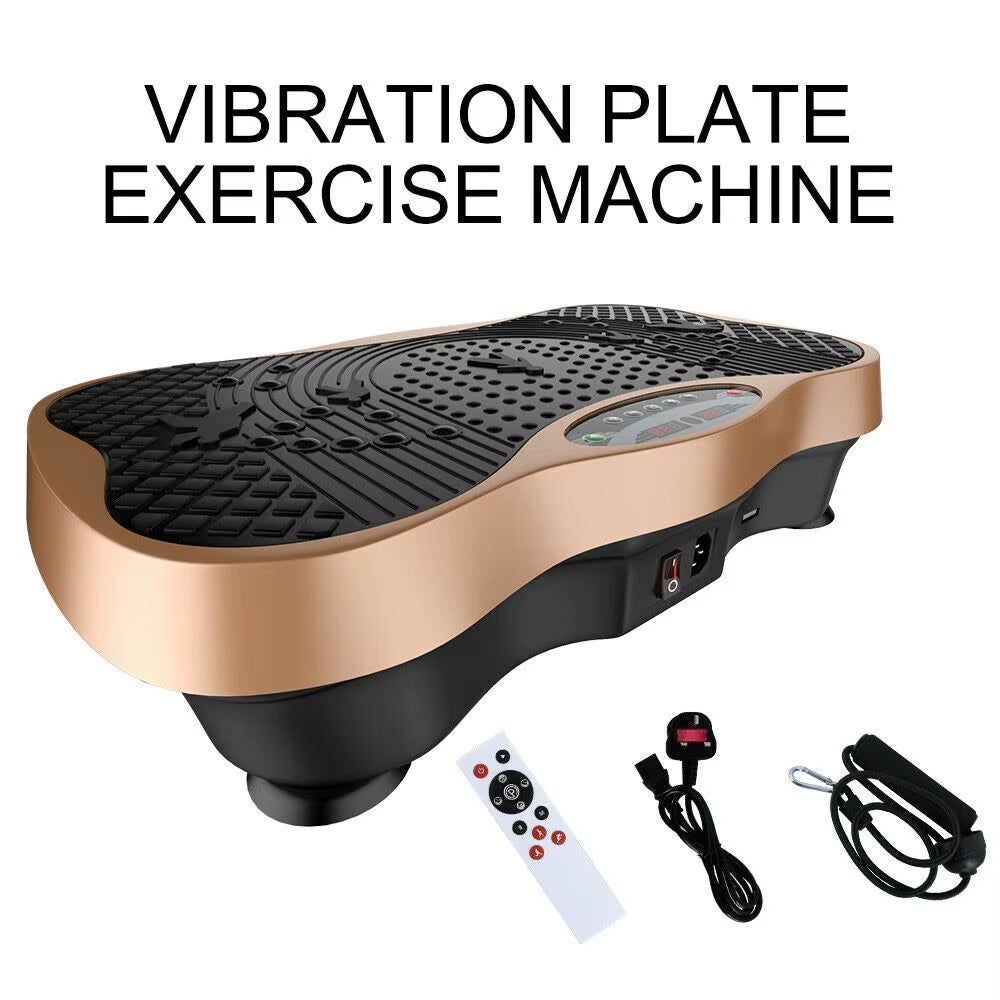 Vibration Plate Fitness Machine | Full-Body Workout & Massage Platform