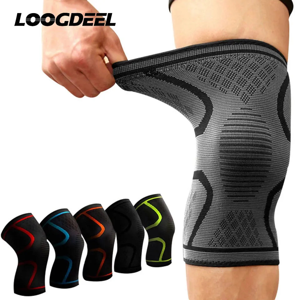 1PCS Compression Knee Sleeve – Elastic Support for Running, Cycling, Basketball & More