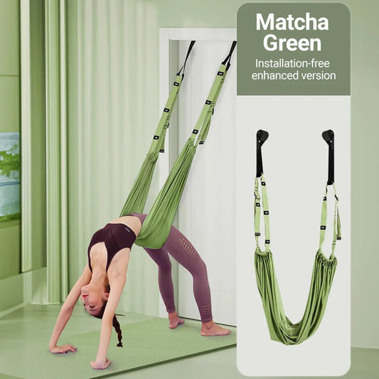 Aerial Yoga Strap – Flexibility Trainer for Leg Splits, Inversion & Stretching