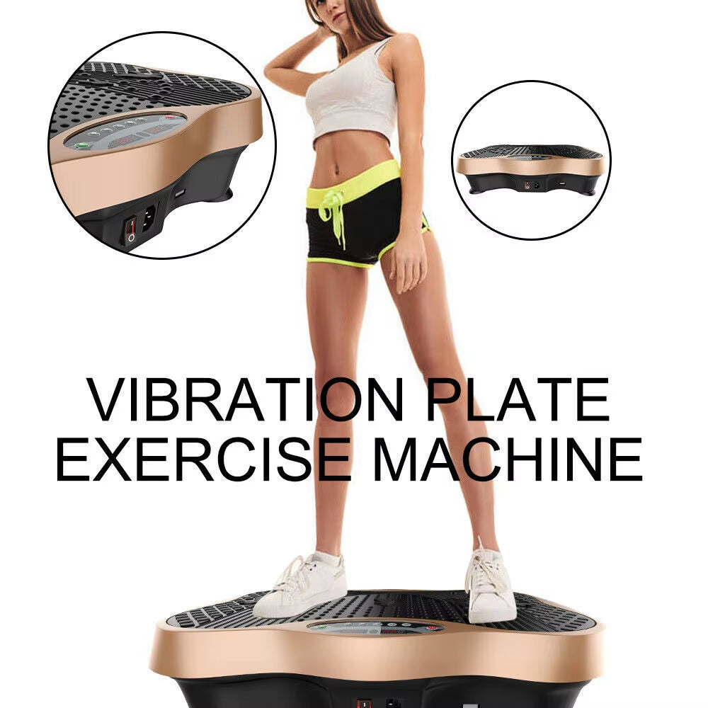 Vibration Plate Fitness Machine | Full-Body Workout & Massage Platform