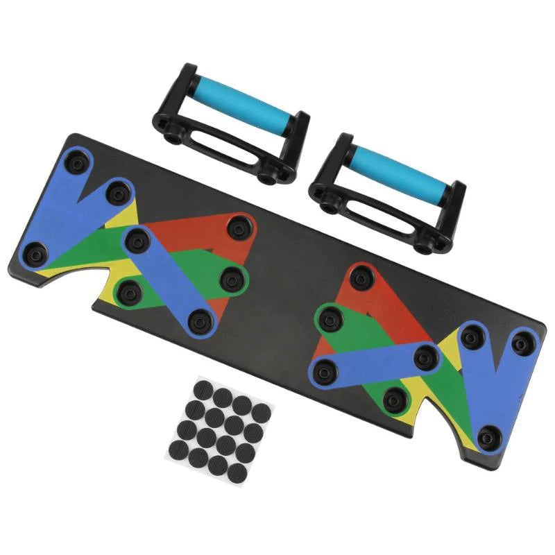 9-Function Push-Up Board Bracket for Home Gym Enthusiasts