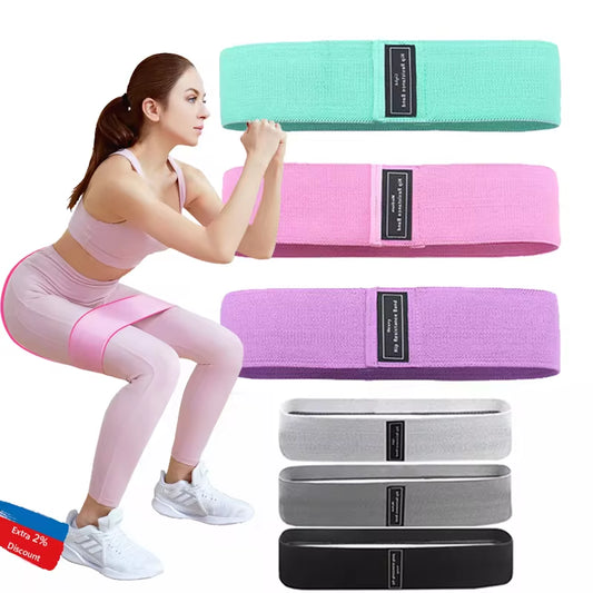 Resistance Band for Buttocks | Elastic Fitness Expander for Home Workouts & Sports