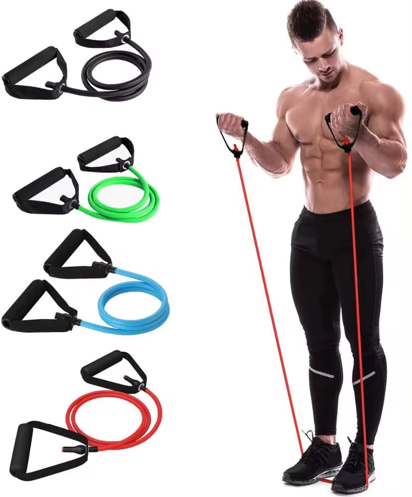 5-Level Resistance Bands for Home Workouts – Build Strength & Tone Muscle