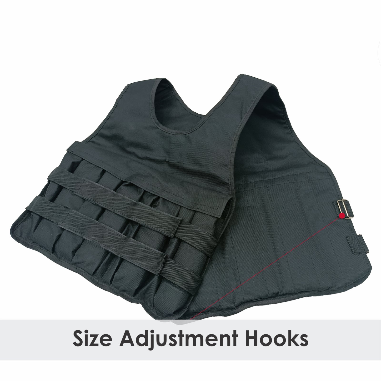 5-20Kg Weighted Vest for Gym, Running & Training – Fitness & Weight Loss Jacket