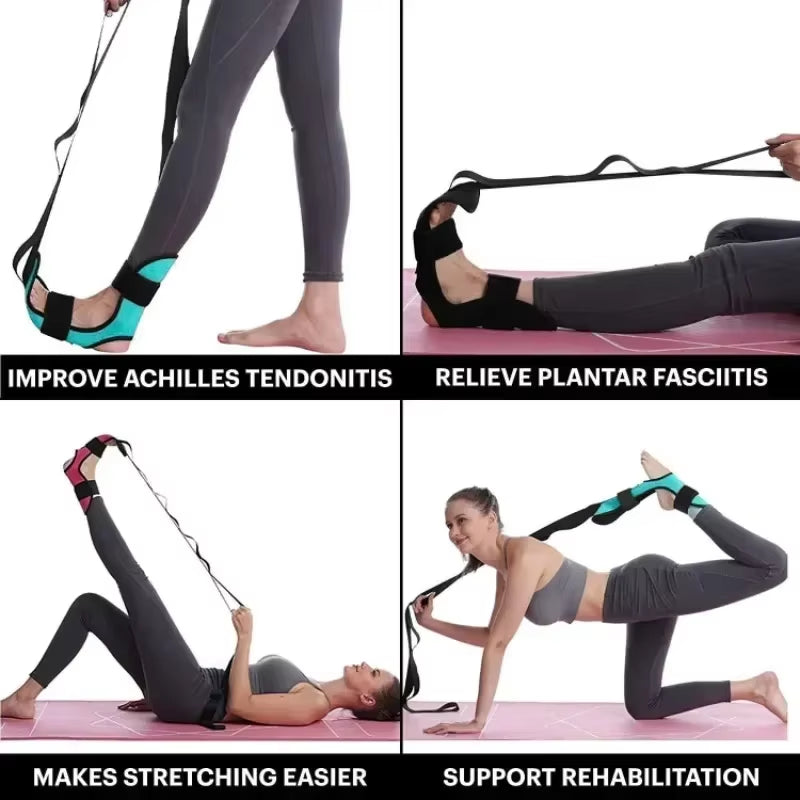 FlexPro Yoga Stretching Band: Boost Flexibility & Recovery with Ease