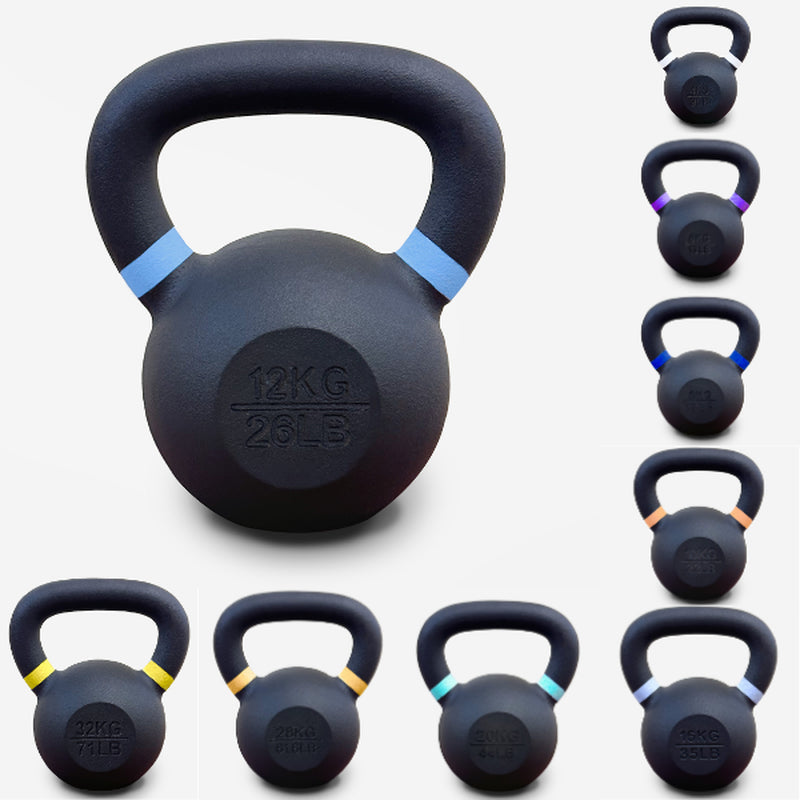 Adjustable 2-28Kg Cast Iron Neoprene Kettlebells – Home & Gym Fitness Weights